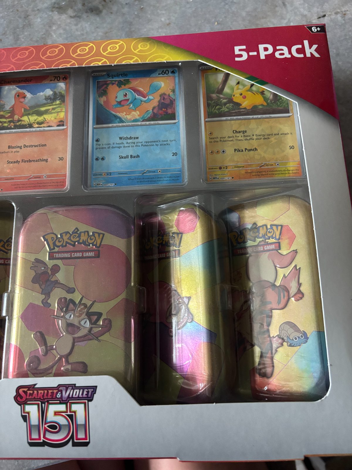 Pokeman 5-pack Scarlet & Violet 151 photo 4